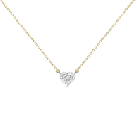 A heart 1.315 Lab Grown Diamond Pendant