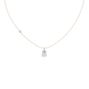 Soft Pear 1.058 Lab Grown Diamond Pendant
