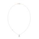 Soft Pear 1.058 Lab Grown Diamond Pendant