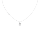 Soft Pear 1.058 Lab Grown Diamond Pendant