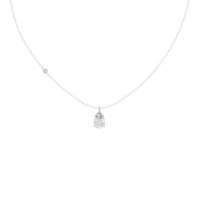 Soft Pear 1.058 Lab Grown Diamond Pendant