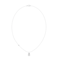Soft Pear 1.058 Lab Grown Diamond Pendant