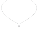 Soft Pear 1.058 Lab Grown Diamond Pendant