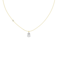 Soft Pear 1.058 Lab Grown Diamond Pendant