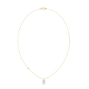 Soft Pear 1.058 Lab Grown Diamond Pendant