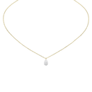 Soft Pear 1.058 Lab Grown Diamond Pendant