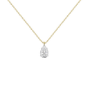 Soft Pear 1.058 Lab Grown Diamond Pendant