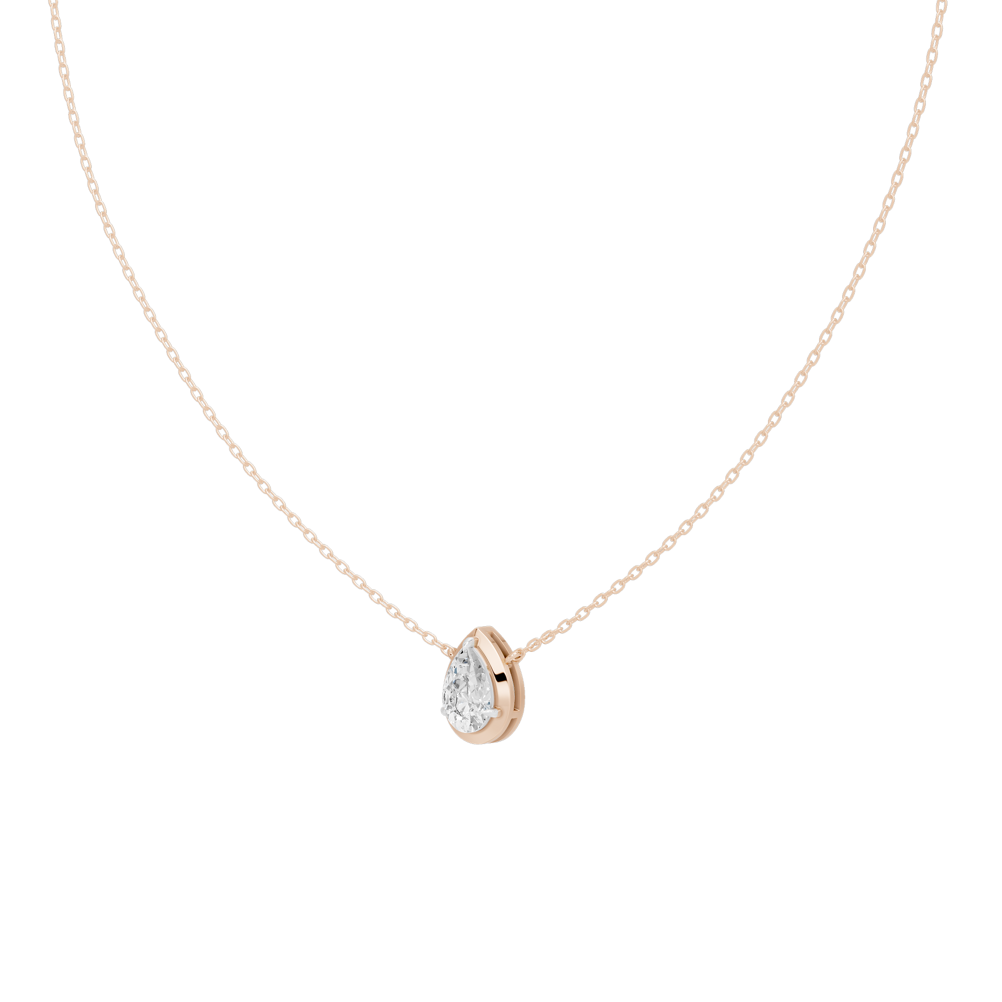 Main Drop 0.652 Carat Lab Grown Diamond Pendant