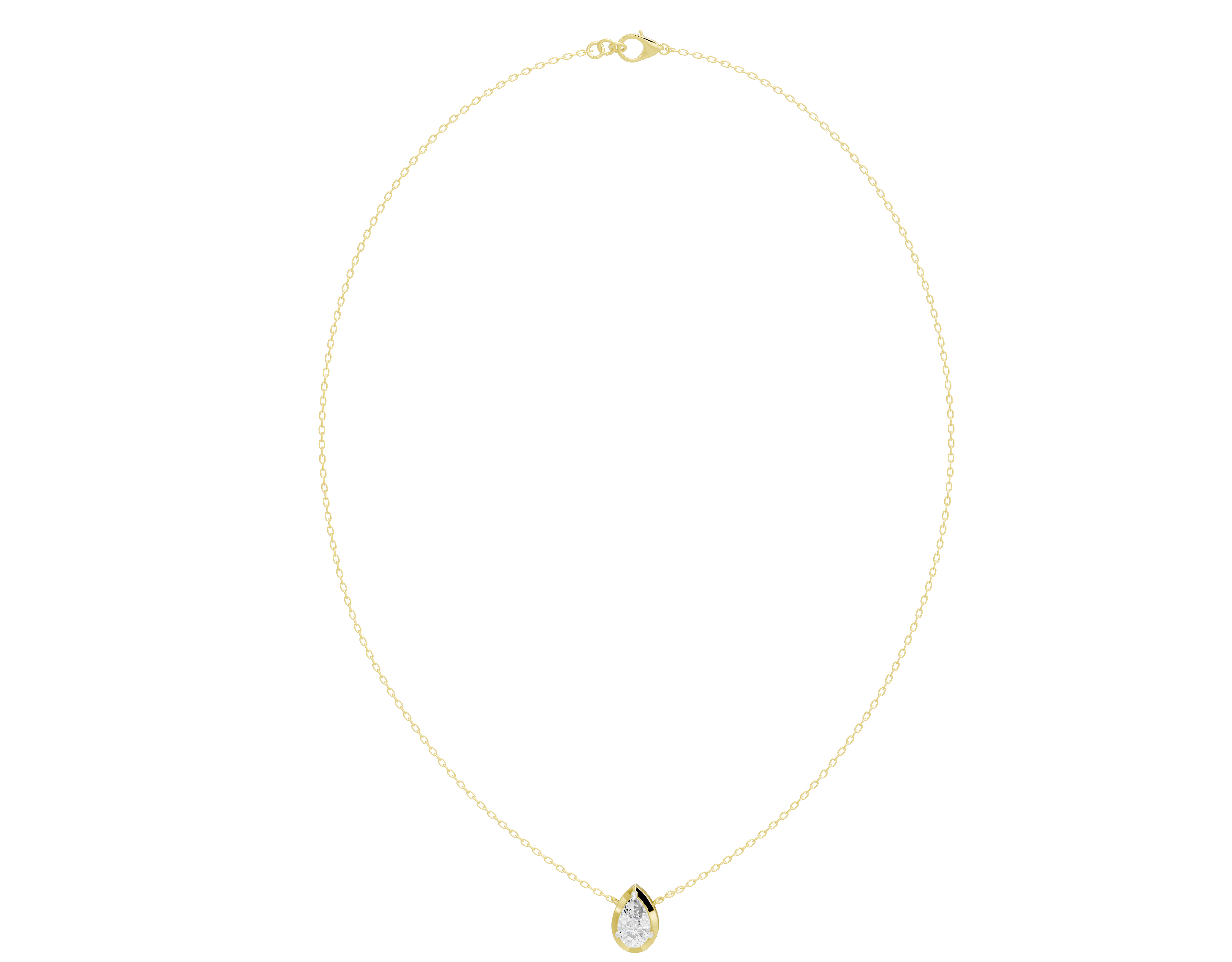 Main Drop - Lab Diamond Pendant