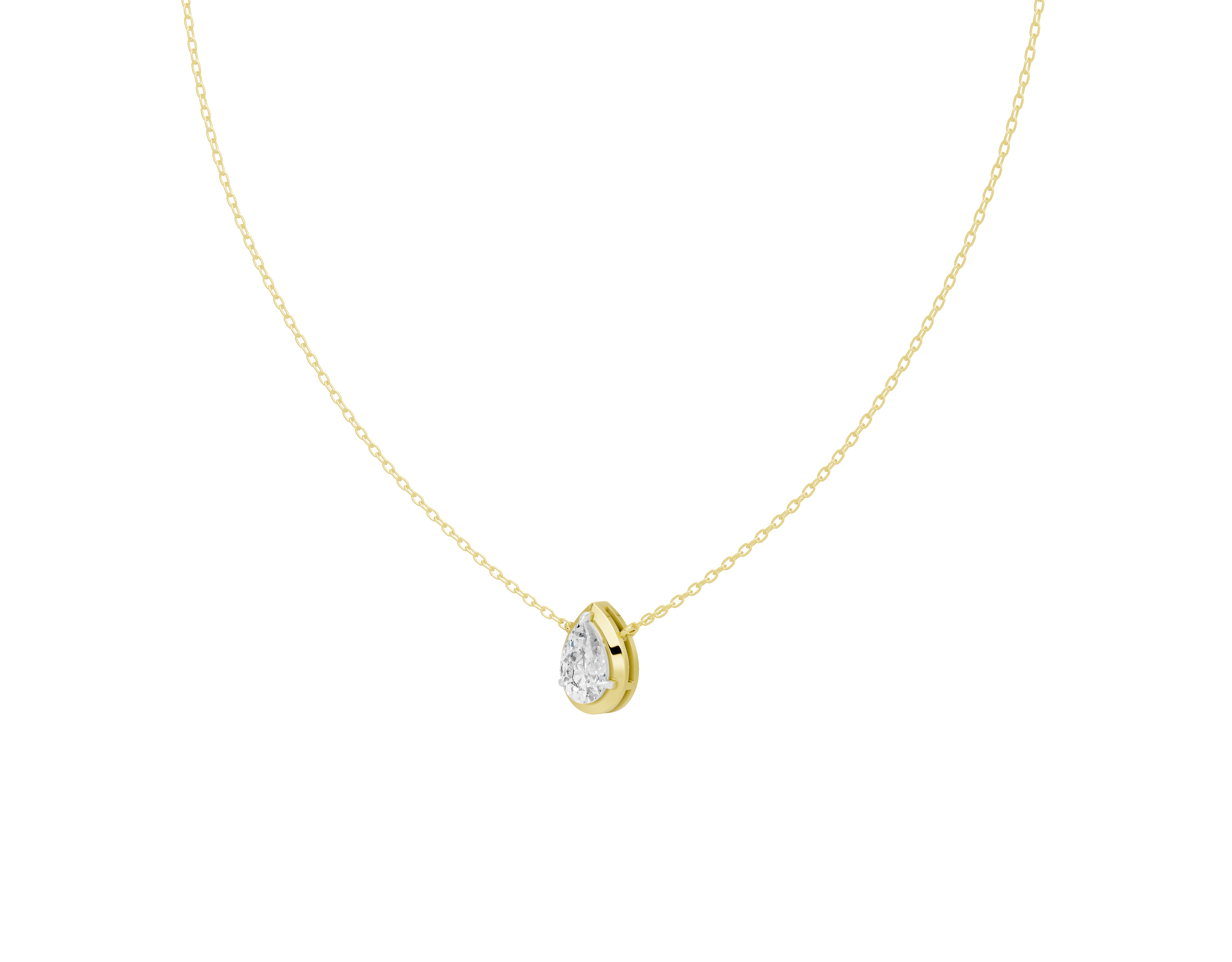 Main Drop - Lab Diamond Pendant
