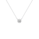 Vela Linear Lab Diamond Pendant