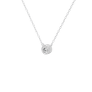 Vela Linear Lab Diamond Pendant