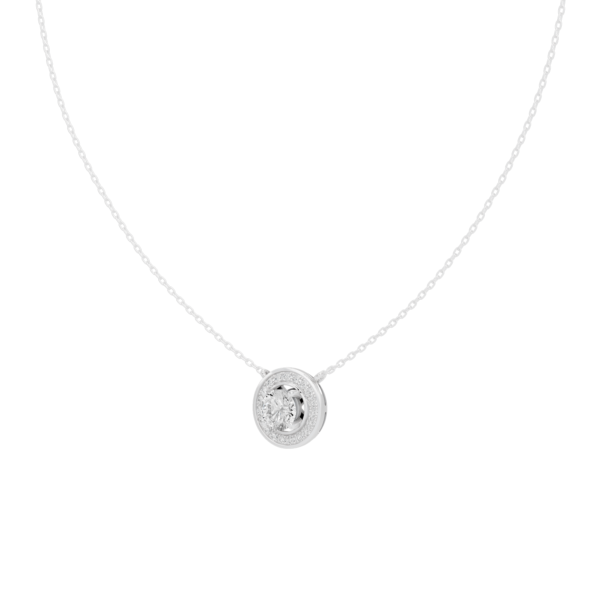 Solo Glow 0.893 Carat Lab Grown Diamond Pendant