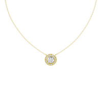 Solo Glow 0.893 Carat Lab Grown Diamond Pendant