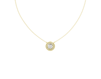 Solo Glow - Lab Diamond Pendant