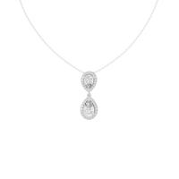 Dreamlinked 3.003 Carat Lab Grown Diamond Pendant