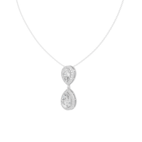 Dreamlinked 3.003 Carat Lab Grown Diamond Pendant