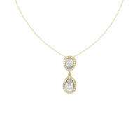 Dreamlinked 3.003 Carat Lab Grown Diamond Pendant