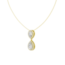 Dreamlinked 3.003 Carat Lab Grown Diamond Pendant