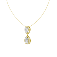 Dreamlinked 3.003 Carat Lab Grown Diamond Pendant