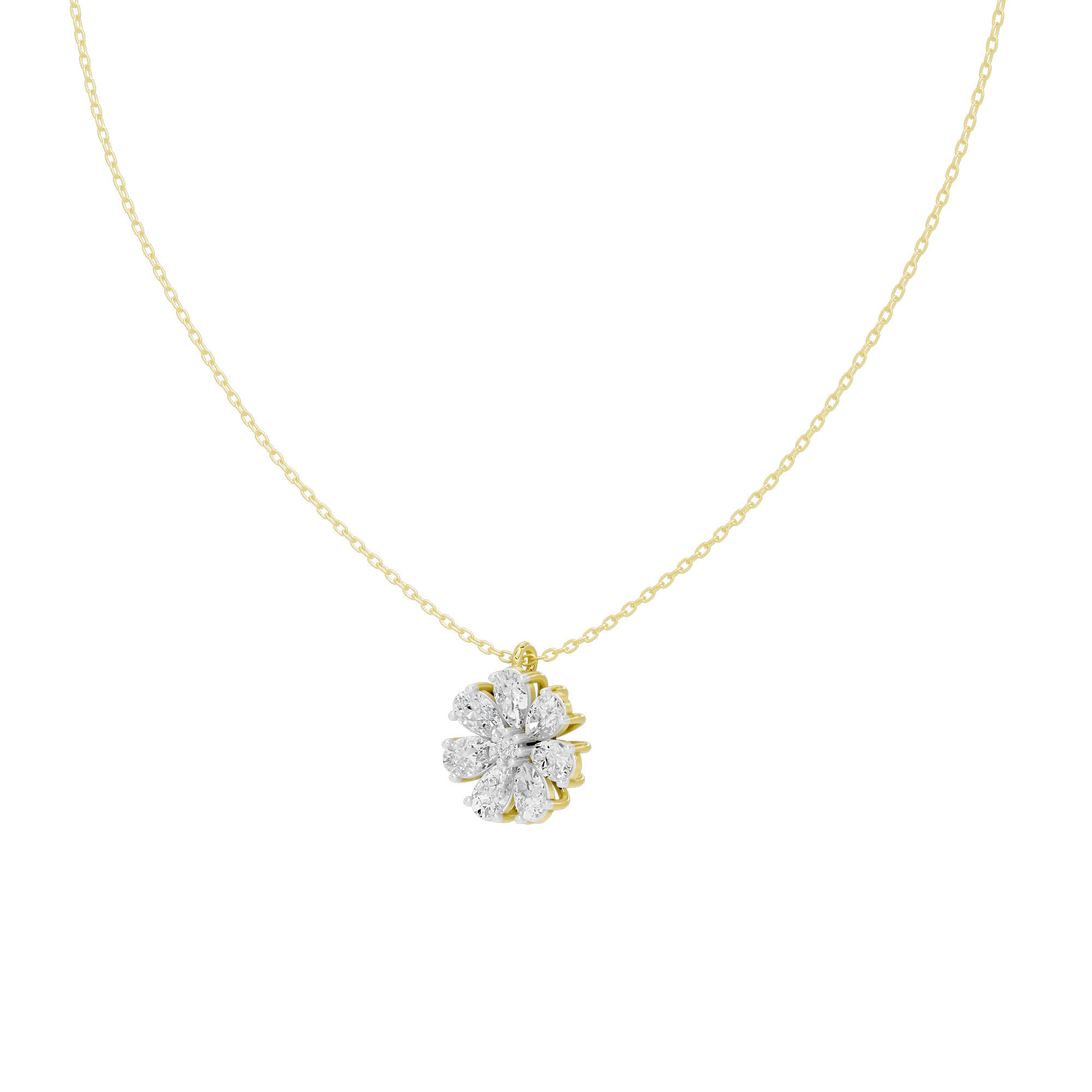 Around You 1.403 Carat Lab Grown Diamond Pendant