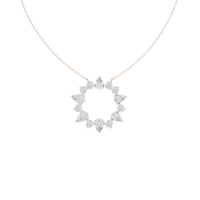 Fleur 4.925 Lab Grown Diamond Pendant