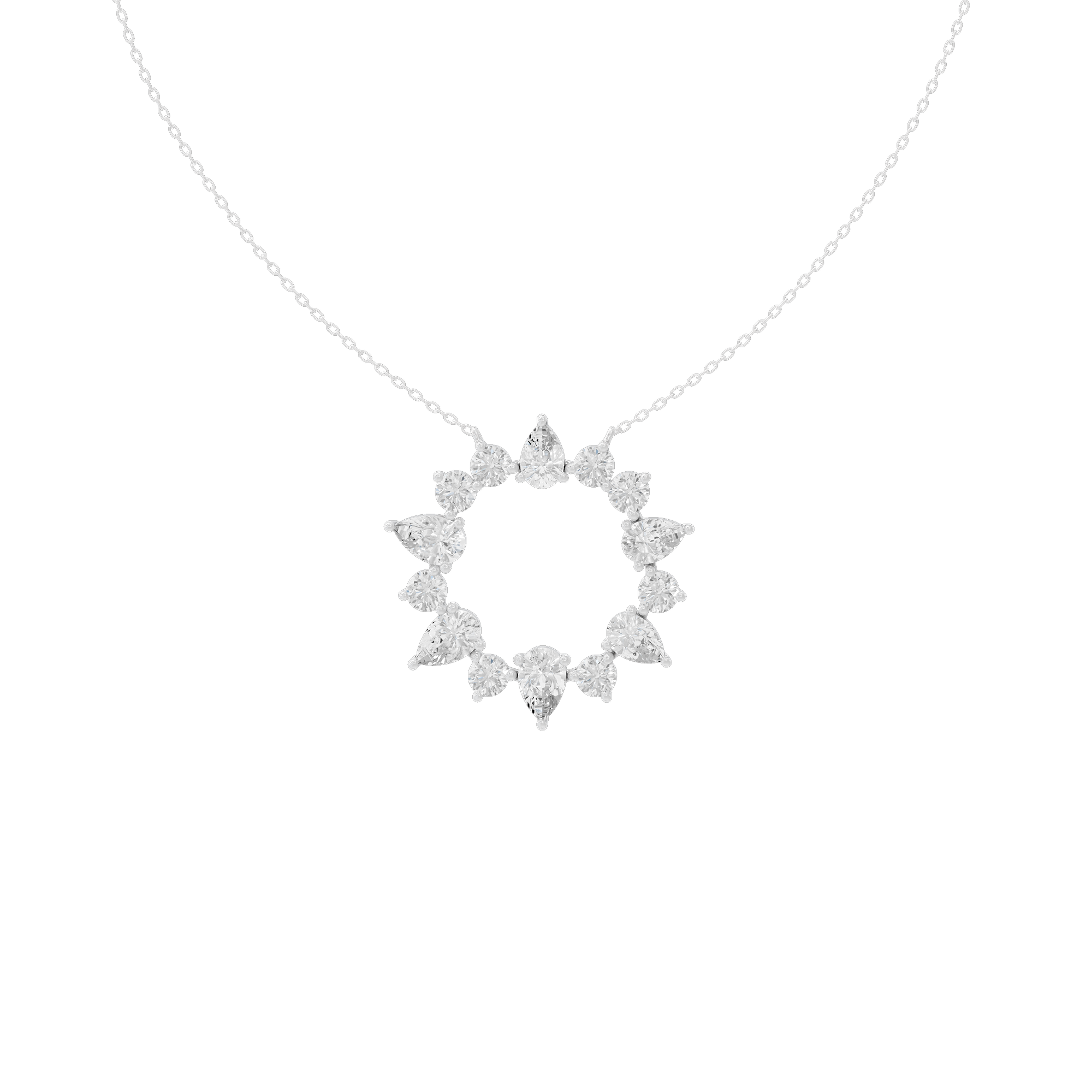 Fleur 4.925 Lab Grown Diamond Pendant