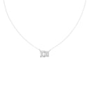 Tide Twins 1.667 Carat Lab Grown Diamond Pendant