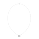 Tide Twins 1.667 Carat Lab Grown Diamond Pendant