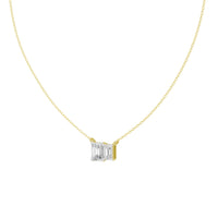 Tide Twins 1.667 Carat Lab Grown Diamond Pendant