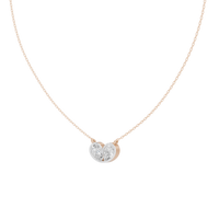 FlashBond 1.103 Carat Lab Grown Diamond Pendant