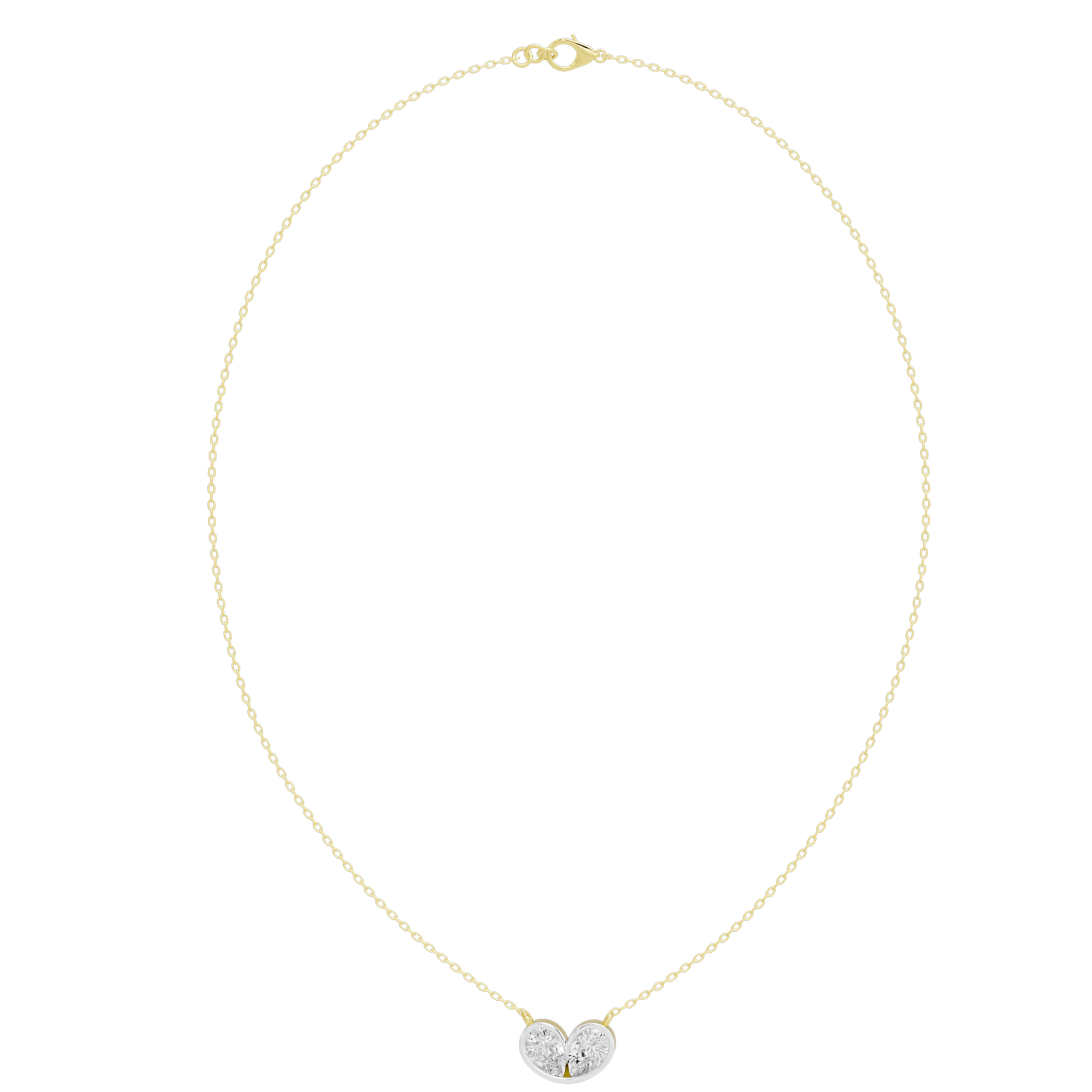 FlashBond 1.103 Carat Lab Grown Diamond Pendant