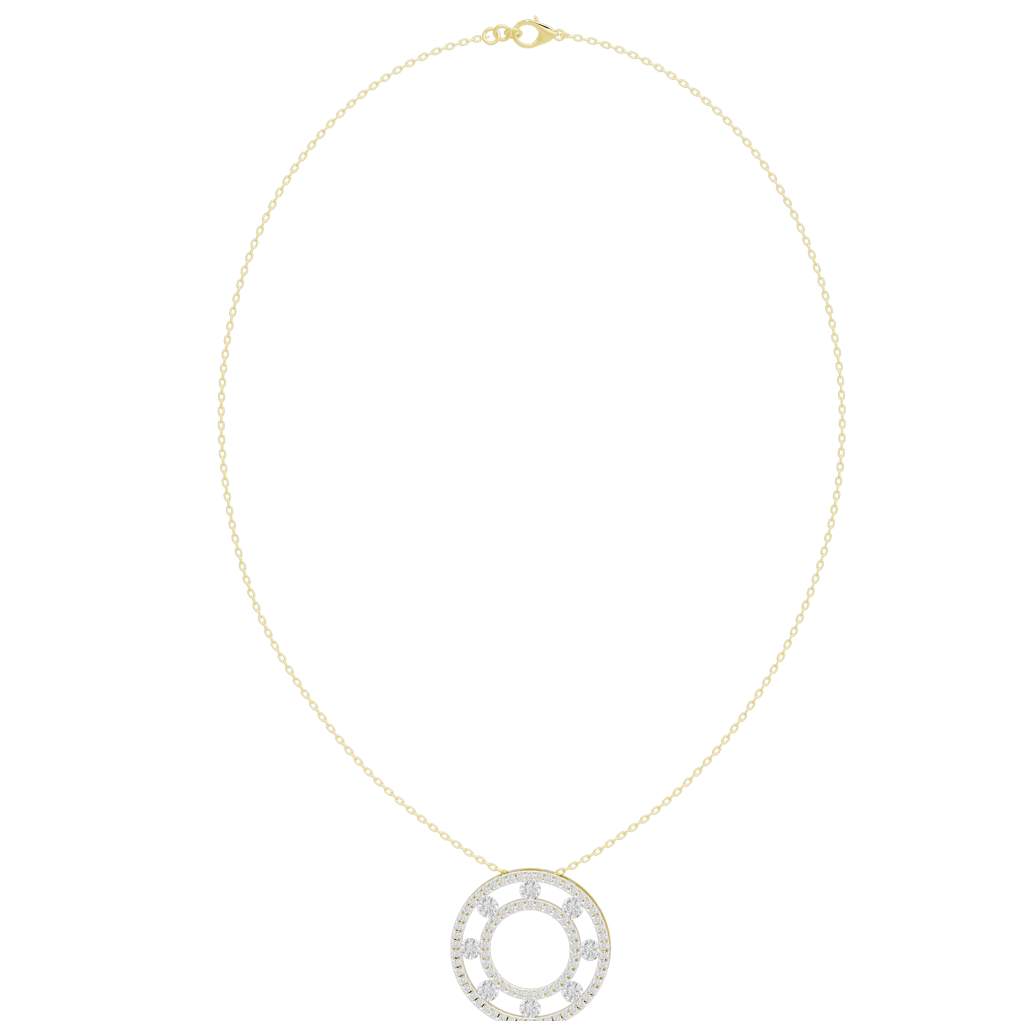Endless Drip 1.546 Carat Lab Grown Diamond Pendant