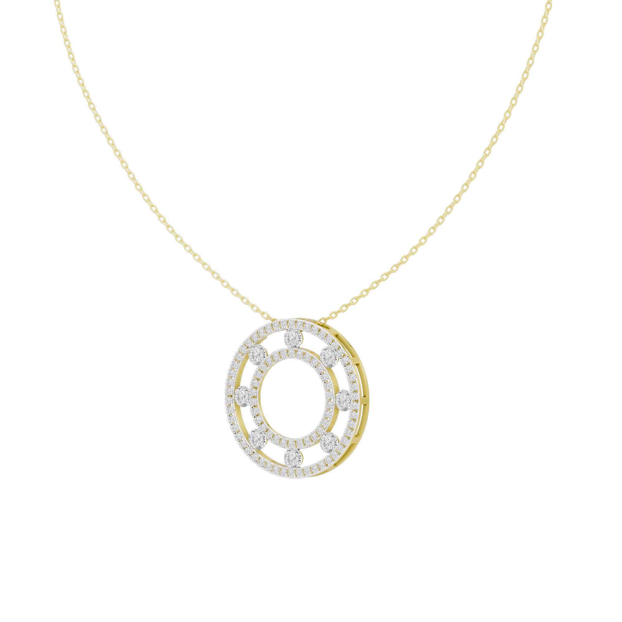 Endless Drip 1.546 Carat Lab Grown Diamond Pendant