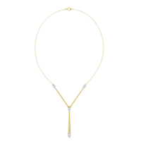 Marée Layered 1.642 Lab Grown Diamond Pendant