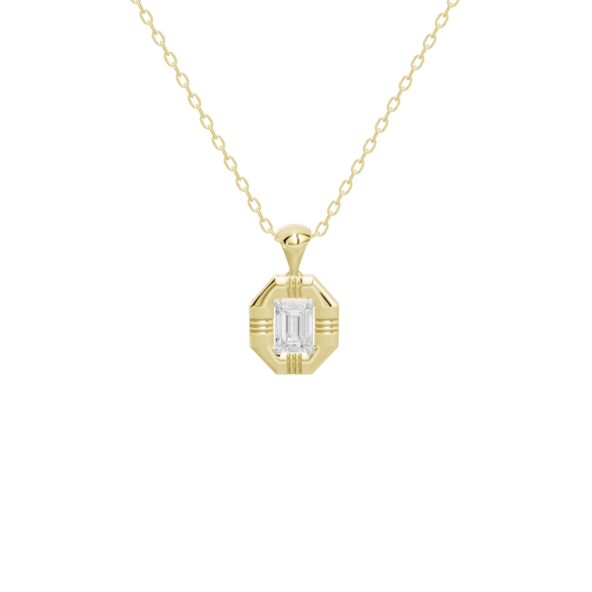 Elara Lab Diamond Pendant