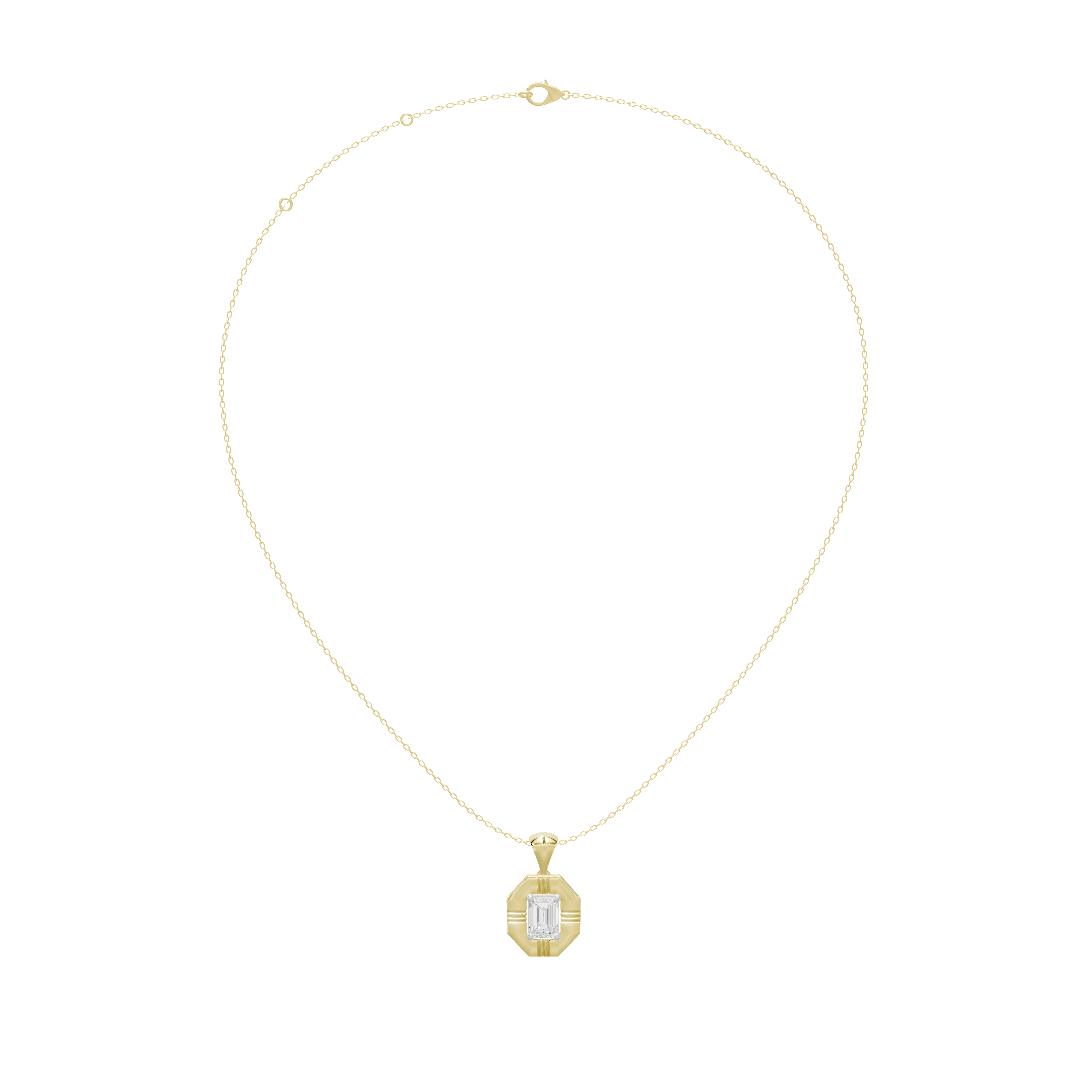 Elara Lab Diamond Pendant