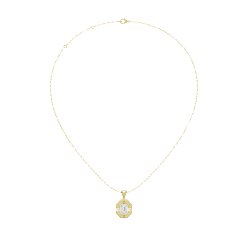 Elara Lab Diamond Pendant