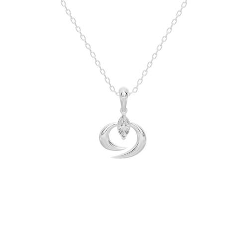 Freesia Lab Diamond Pendant