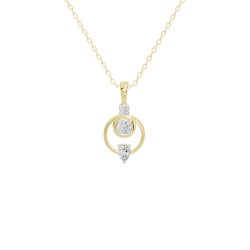 Lune Lab Diamond Pendant