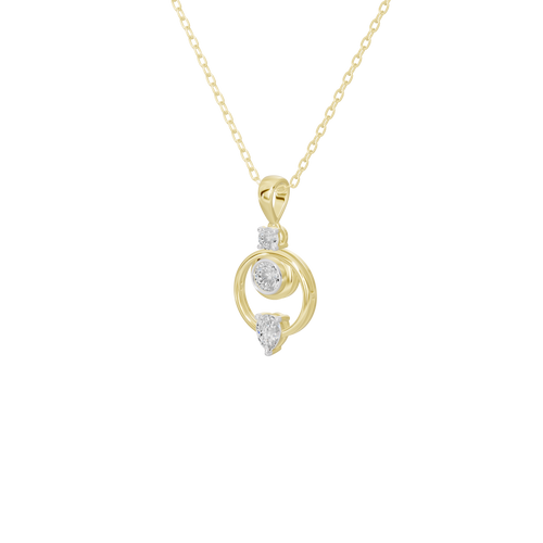 Lune Lab Diamond Pendant
