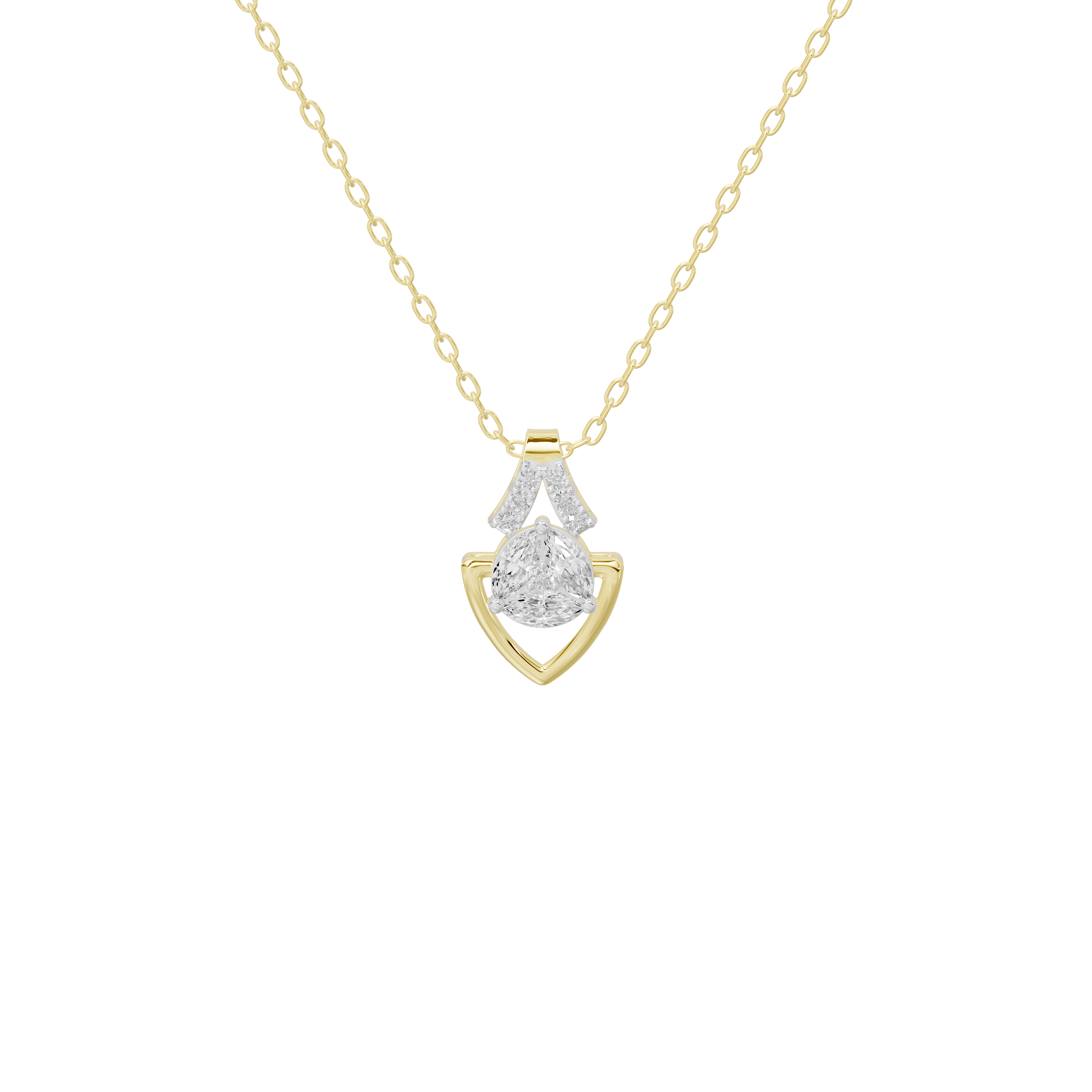 Serein Lab Diamond Pendant