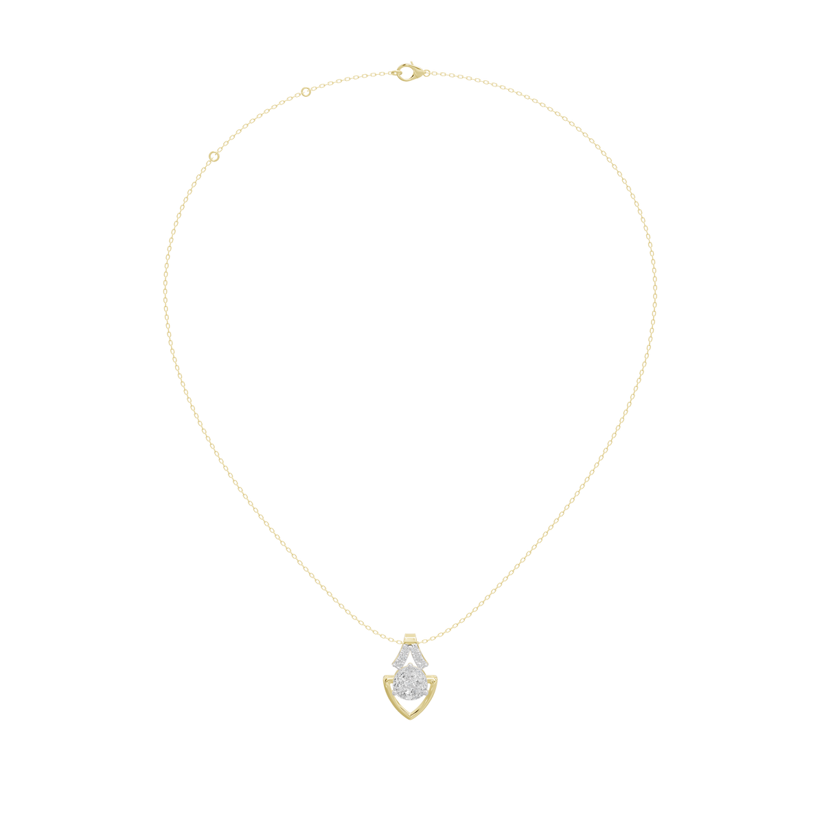 Serein Lab Diamond Pendant