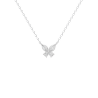 Elora Clean-Lined Lab Diamond Pendant