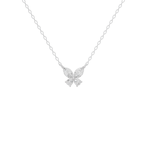 Elora Clean-Lined Lab Diamond Pendant