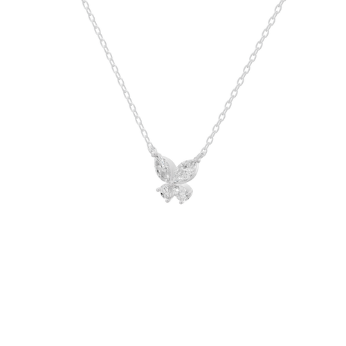 Elora Clean-Lined Lab Diamond Pendant