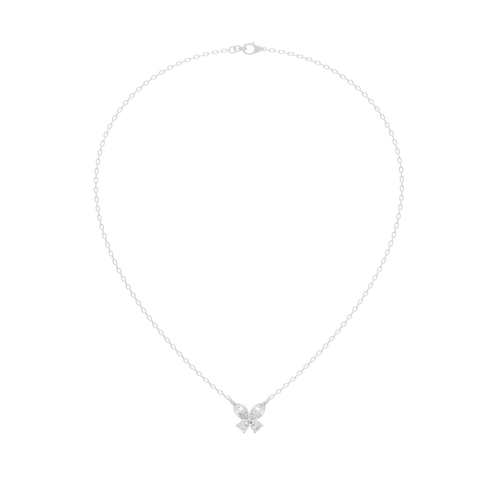 Elora Clean-Lined Lab Diamond Pendant