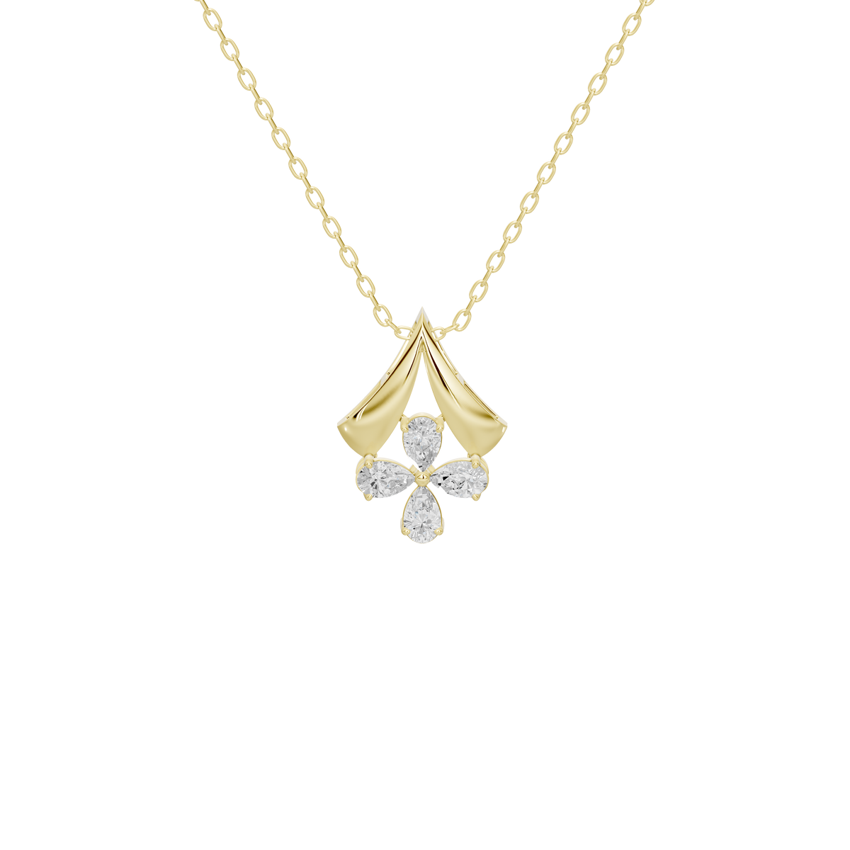Aria Delicate Lab Diamond Pendant