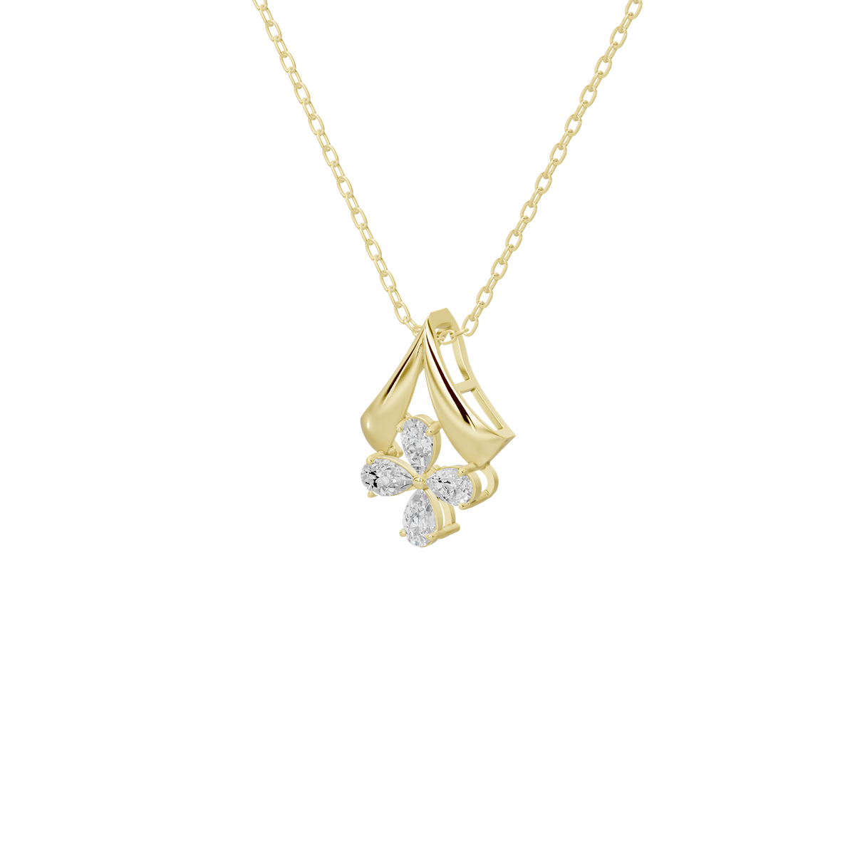 Aria Delicate Lab Diamond Pendant