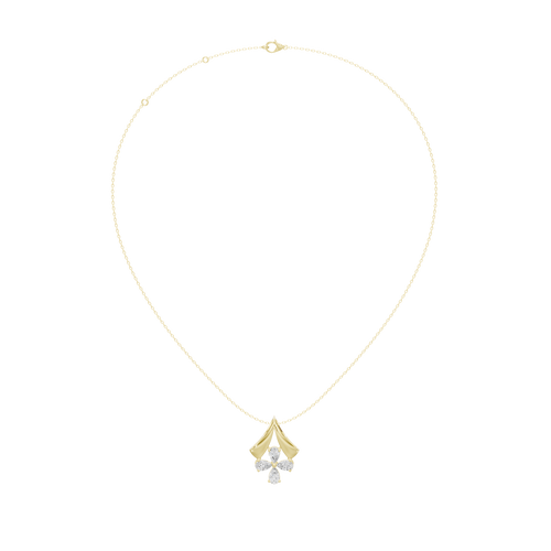 Aria Delicate Lab Diamond Pendant